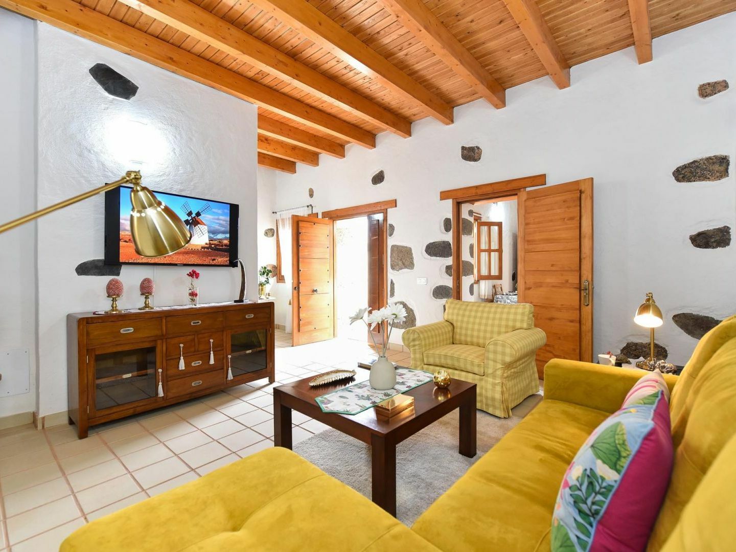 Los Algodones Cottage With Pool Ingenio Buitenkant foto