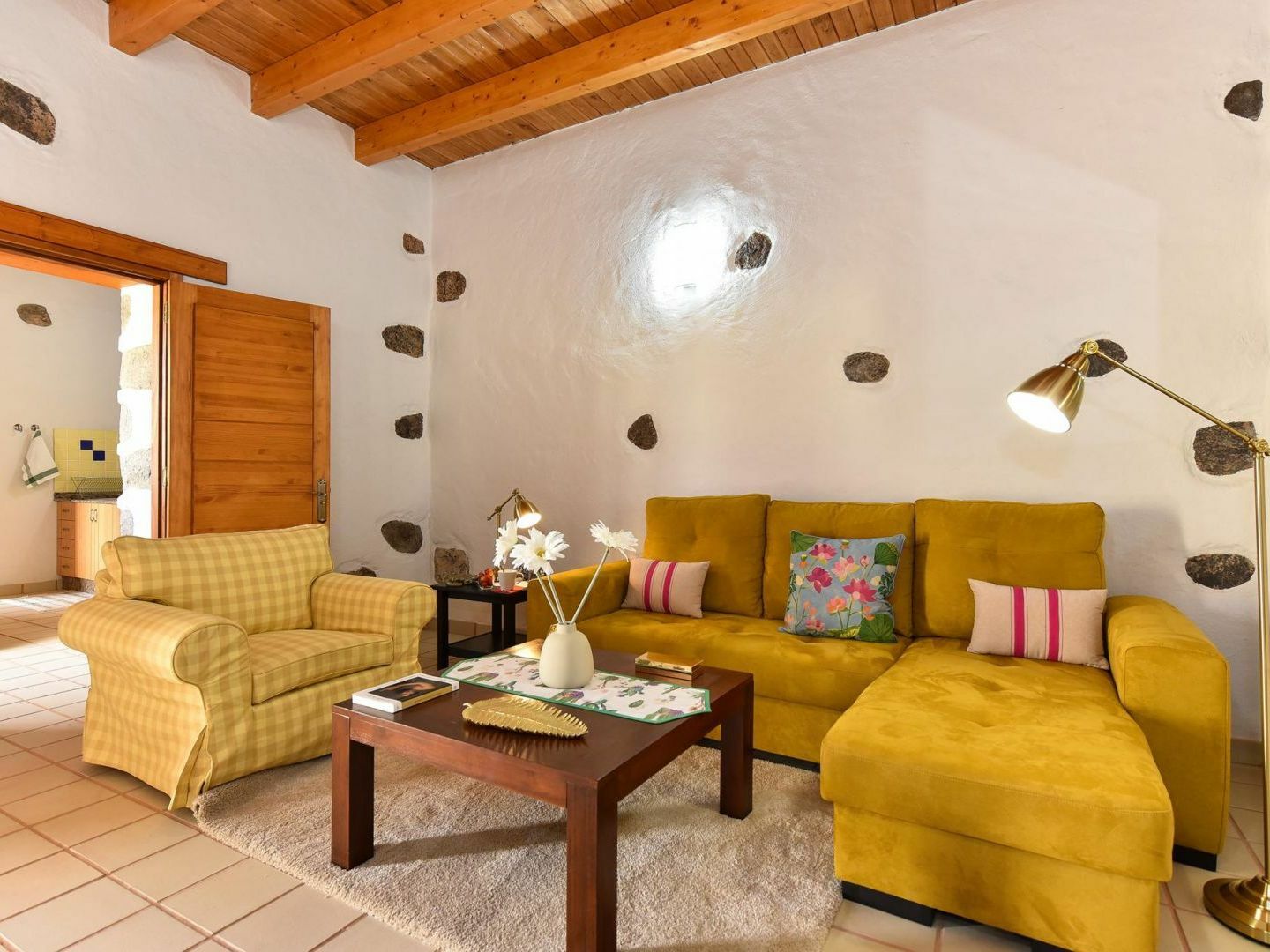 Los Algodones Cottage With Pool Ingenio Buitenkant foto